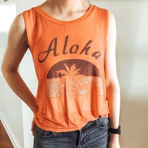 Charlotte Russe Aloha Tank
